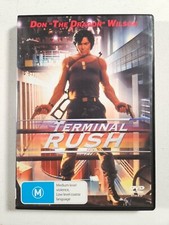 TERMINAL RUSH DVD (PAL, 1996) Don The Dragon Wilson Rowdy Roddy Piper