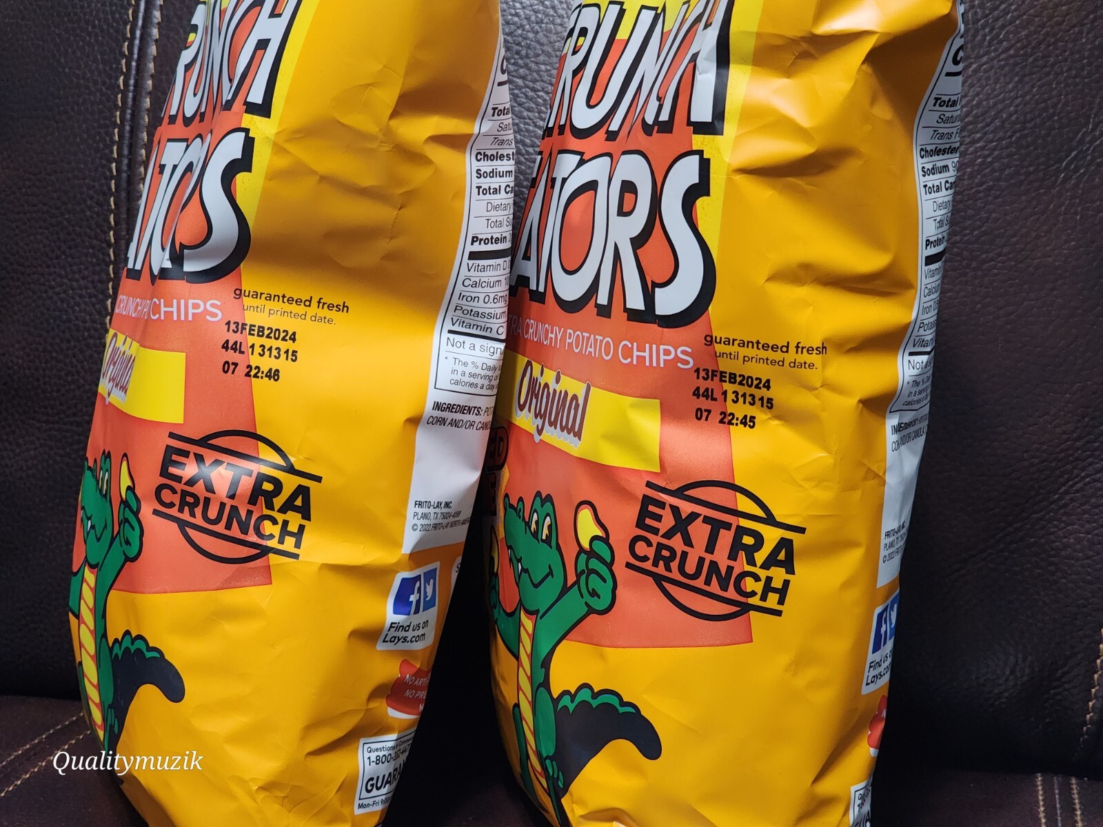 2 fresh Bags LIMITED edition Lay's original CRUNCH TATORS chips home