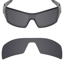 hdhut POLARIZED Replacement Lenses for-Oakley Oil Rig Sunglasses Stealth Black