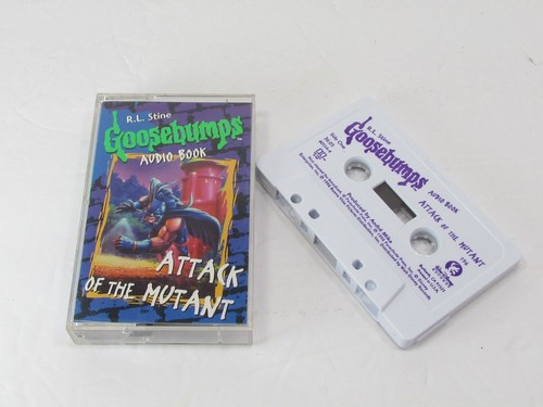 R.L. Stine Goosebumps Attack of the Mutant, Audio Book on Cassette - Imagen 2 de 4