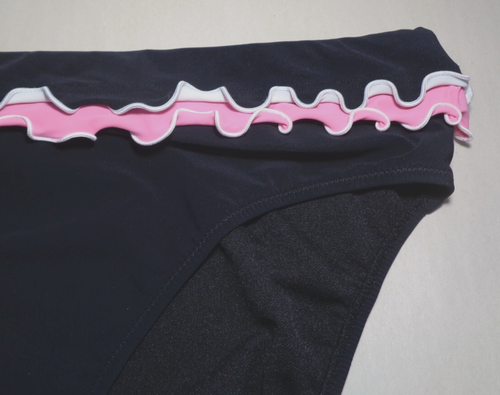 Profile by Gottex by Gr. 14 / RUFFLE BANDED / Schwarz / Neu Bikinihose - Bild 3 von 15