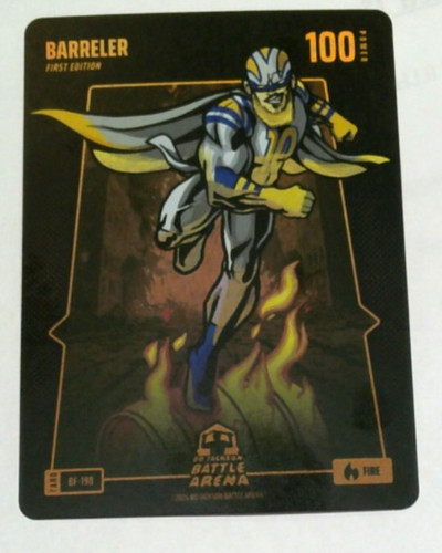 2024 Bo Jackson Battle Arena Cooper Kupp Barreler BATTLEFOIL Fire First Edition