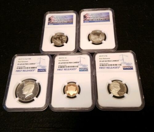 2019 S 11 coin proof set NGC Certified ▪ complete set ~ first release ~ lot C - Picture 3 of 5