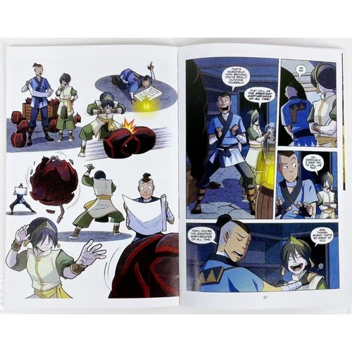 Juego completo de 18 libros de cómic de dibujos animados en inglés AVATAR The Last Airbender - Imagen 7 de 11