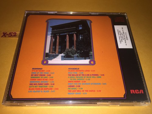 Jefferson Airplane CD 2400 Fulton Street 36 hits 2 discs volunteers white rabbit - Picture 5 of 6