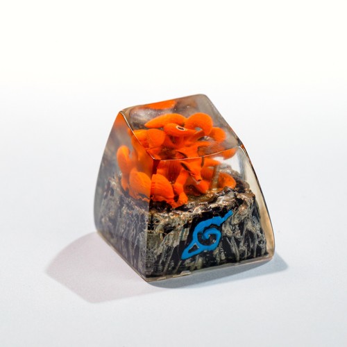 Naruto Resin Artisan Keycap For Cherry MX Mechanical Keyboard, Gift IDea - Picture 5 of 11