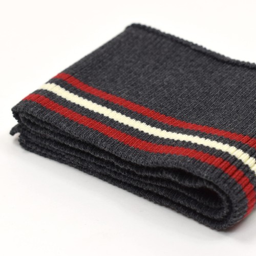 MAGAM-Stoffe "Judith" Cuff Bündchenstoff Grobstrick gestreift Meterware - Bild 17 von 59