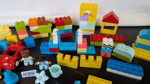 LEGO DUPLO 10914 Deluxe Brick Box with EXTRA RACE CARS & TRUCK (09) - Picture 6 of 10