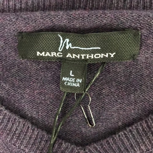 NWT-MARC ANTHONY-Luxury V-Neck Sweater Collection * - Picture 4 of 5