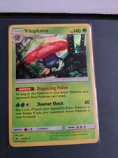 Pokémon TCG Vileplume Burning Shadows 6/147 Holo Holo Rare