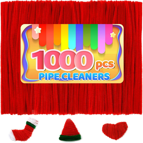 200Pcs Green Pipe Cleaners, Chenille Stems, Pipe Cleaners for Crafts, Art and Cr - Picture 20 of 33