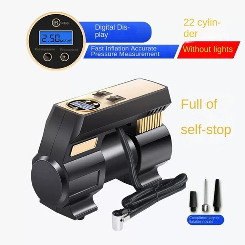 Luftkompressor 12V Tragbar Elektroauto Luftpumpe Reifenfüller Pumb Auto Neu - Bild 8 von 13