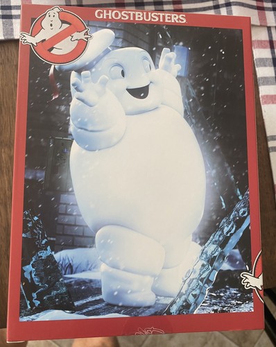 Ghostbusters Movie MINI-PUFT Marshmallow Man 7" Tall 3D Figure Lamp 2024 NEW - Picture 3 of 5