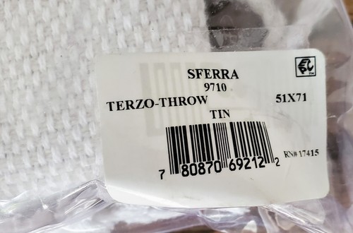 Ferra Terzo Blech Überwurf 51" x 71" NEU - Bild 7 von 7