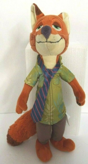 Disney Store Fox Nick Wilde Zootopia Plush Stuffed Toy 14