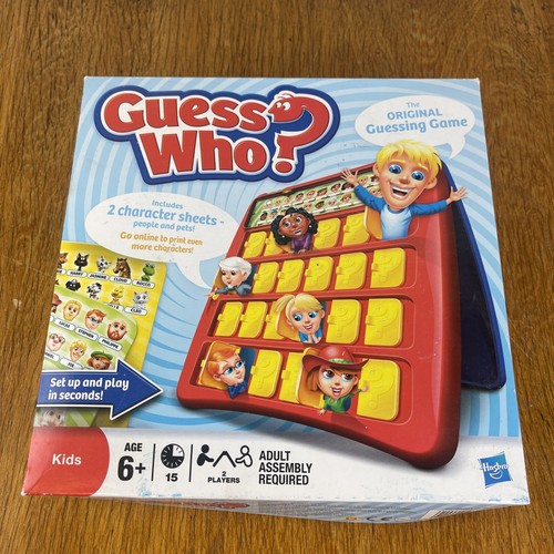 Guess Who? Brettspiel Das Original Ratespiel von Hasbro 2009 vollständig & GC
