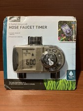 Orbit 1 Dial 2 Outlet Advanced Hose Faucet Timer Programmable ( 56544-04)