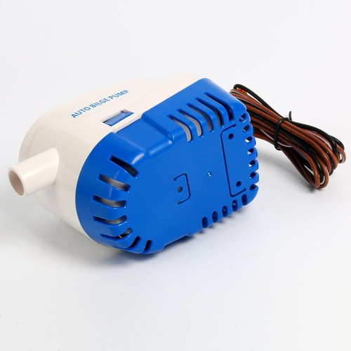 12V 1100GPH Bilge Pump Boat Automatic Submersible Water Pump With Float Switch - Picture 8 of 11