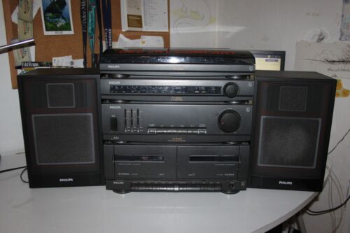 Stereo Philips AS9300 compatto radio/ampli/vinile /cassette usato - Foto 2 di 21