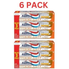 6 PACK - Aquafresh Extreme Clean Whitening Action Toothpaste, 5.6 Oz
