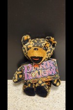 NEW Liquid blue Grateful dead  beanie bear  DARK HOLLOW  NWT Rare Find EXCELLENT