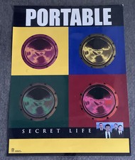 1999 promo poster ~ PORTABLE Secret Life ~ 18x24