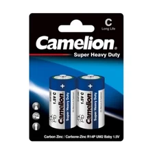 C Super Heavy Duty Batteries, 2 Pack ^c