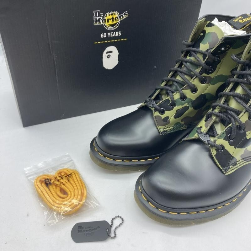 A BATHING APE x Dr. Martens BAPE CAMO ZIP 8HOLE BOOTS US9 A BATHING APE x Dr. Martens BAPE CAMO ZIP 8HOLE BOOTS US9