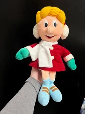 Vintage 1999 Stuffins Frosty the Snowman "Karen" 15" Plush Doll EUC