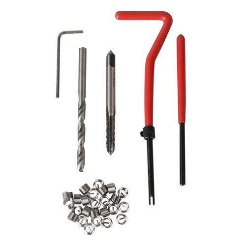 30Pcs Metric Thread Repair Insert Kit M5 M6 M8 M12 M14 Helicoil Car Pro H7Q9 - Bild 10 von 11