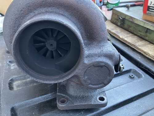 USED OEM 99 Mitsubishi Fuso TD07 Turbo Charger FK6 FK6 RM1 6D16T 7.6L ME170201 - Picture 8 of 9