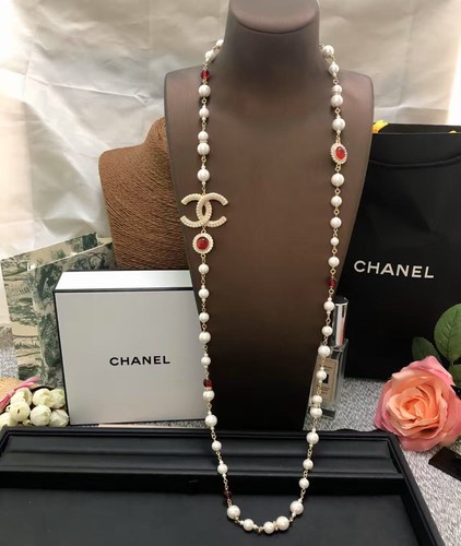 Perlenkette weiß, Kostüm Accessoires Lange Perle Halskette,Dame Weiße elegant DE - Bild 185 von 223