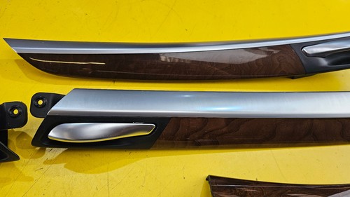 BMW E71 X6 XDRIVE 30D 40D 07-2014 SET COMPLETO COVER INTERNI FINITURE IN LEGNO 70P3123 - Foto 10 di 16