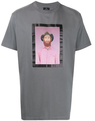 NEW SS20 AUTHENTIC Marcelo Burlon County of Milan Men s Gaucho T-shirt,Size M