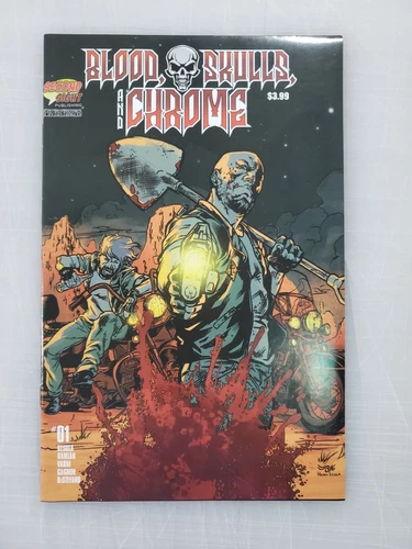 Blood, Skulls and Chrome #1 Comic - Second Sight Publishing - 2021