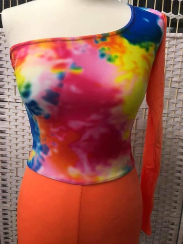 TALLA 4 (MEDIANA) ROPA DE BAILE DISFRAZ FREESTYLE ESPECTÁCULO BAILE BALLET FESTIVAL CAJA 23  - Imagen 47 de 61