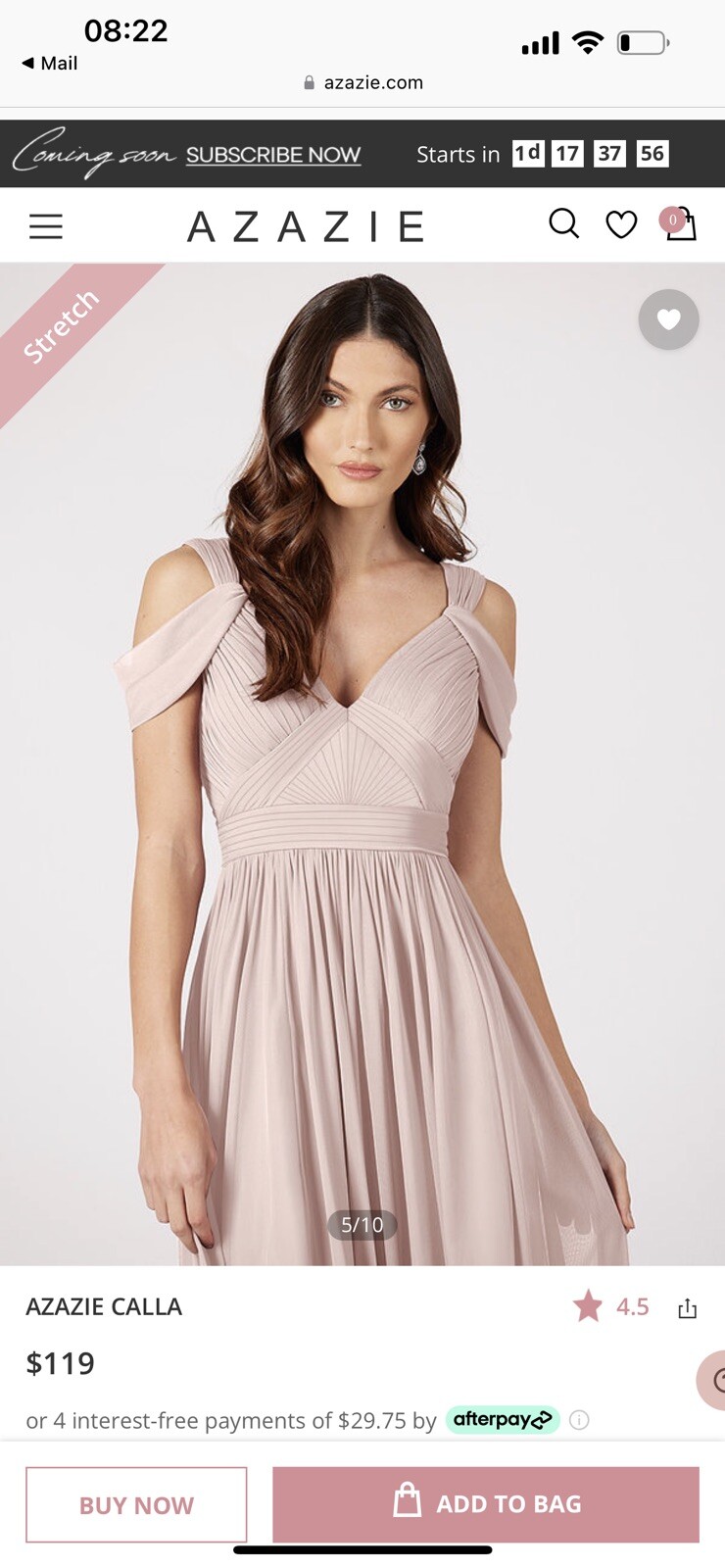 Dusty Rose Formal Dress - image 5
