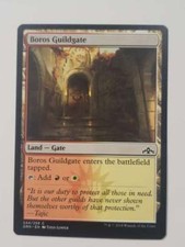 Boros Guildgate Land, NM Guilds of Ravnica 243 or 244 Gate