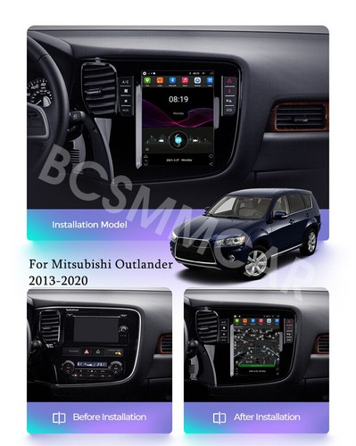 Touch Screen Car MP5 Player GPS BT Fit For Mitsubishi Outlander 3 2013-2020 LHD - Picture 3 of 24
