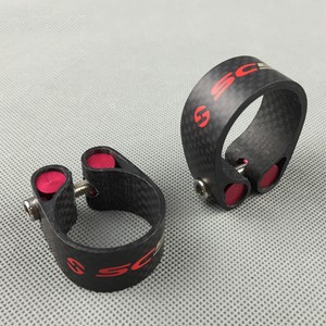 Outdoor-Bike-Seatpost-Clamp-Full-Carbon-Fiber-Clip-Buckle-For-MTB-Road-Bicycle