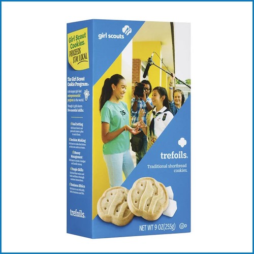 Trefoils Girl Scout Cookies by the Case (12 boxes per case) Exp 9/1/2025 - Picture 2 of 23
