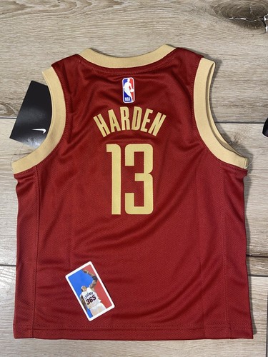 James Harden Houston Rockets Toddler Jersey Nike Size S Boys Red NBA 4T 火箭 2018 - Picture 2 of 3