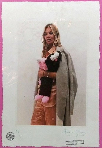 Kate Moss, KAWS, Christian Dior, Artist Proof 22'x 15'x Signed Fairchild Paris - Picture 11 of 12