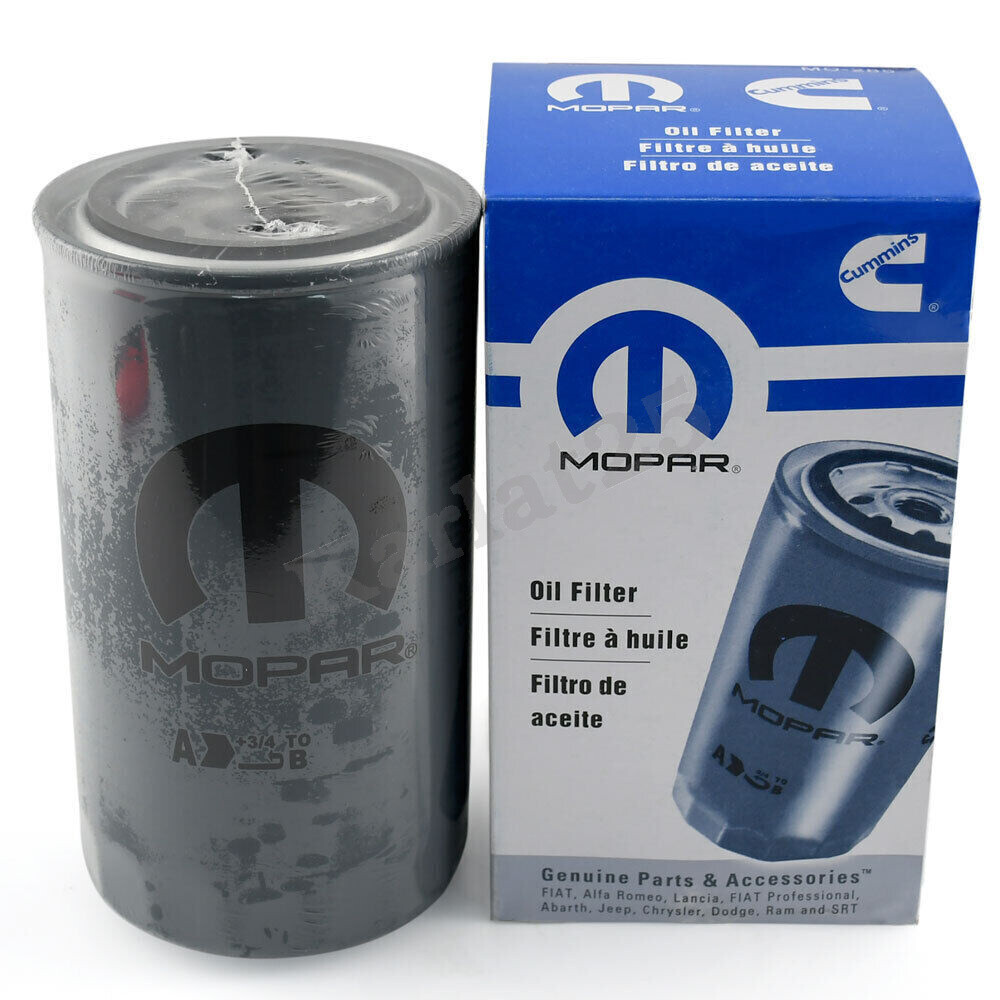 Mopar Engine Oil Filter for 198920 Dodge RAM CUMMINS 5.9L 6.7L Diesel