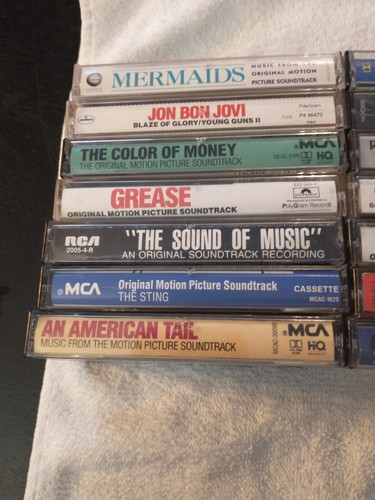 Lot Of 21 Soundtrack Cassettes. Movie Music, Movie Score.  - Picture 2 of 5