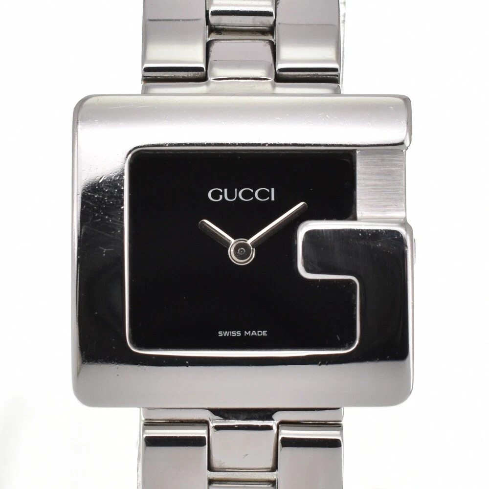 Montre femme avec papier GUCCI 3600L cadran noir quartz R#138678