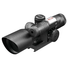 Aim Sports 2.5-10x40 Dual Illuminated Scope With Green Laser