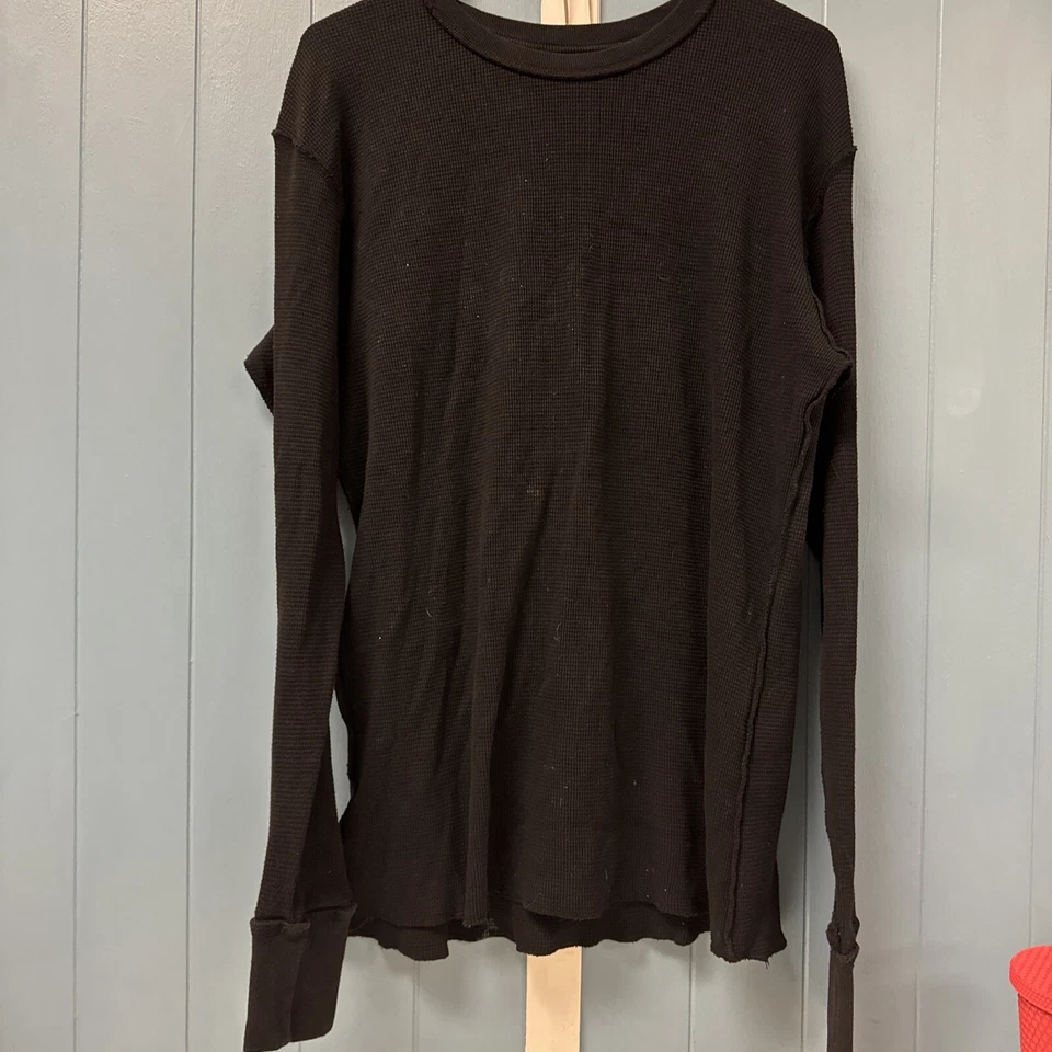 Camisa Royal Underground Y2K Térmica Estrás Calavera Alas Para Hombre L Gráfica Motociclista Foto 4 de 4