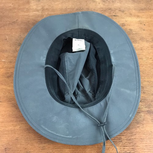 Columbia Nylon Coolmax Clima Caliente Gris Sombra de Sol Senderismo Sombrero - Imagen 6 de 7