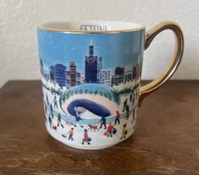 New Anthropologie Holiday in the City  Mug- Chicago 2024